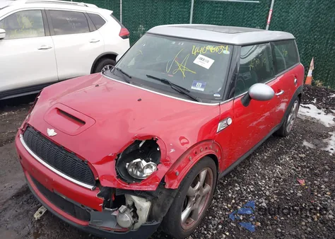 2010 Mini Cooper S Clubman from USA, damaged, VIN WMWMM3C51ATP75399